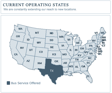 Charter Bus Rental Service